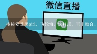 棒棒堂及黑girl、飞轮海、S.H.E、至上励合、SJM张杰、李宇春、周笔畅、张韶涵。范玮琪的资料