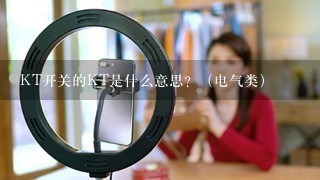 KT开关的KT是什么意思？（电气类）