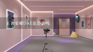 王者荣耀DAE是公会吗