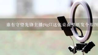 谁有守望先锋主播pigff这张桌面壁纸发个原图谢谢