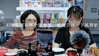 4399狐狸在哪个服务器，顺便告诉1下狐狸姐姐的QQ啊